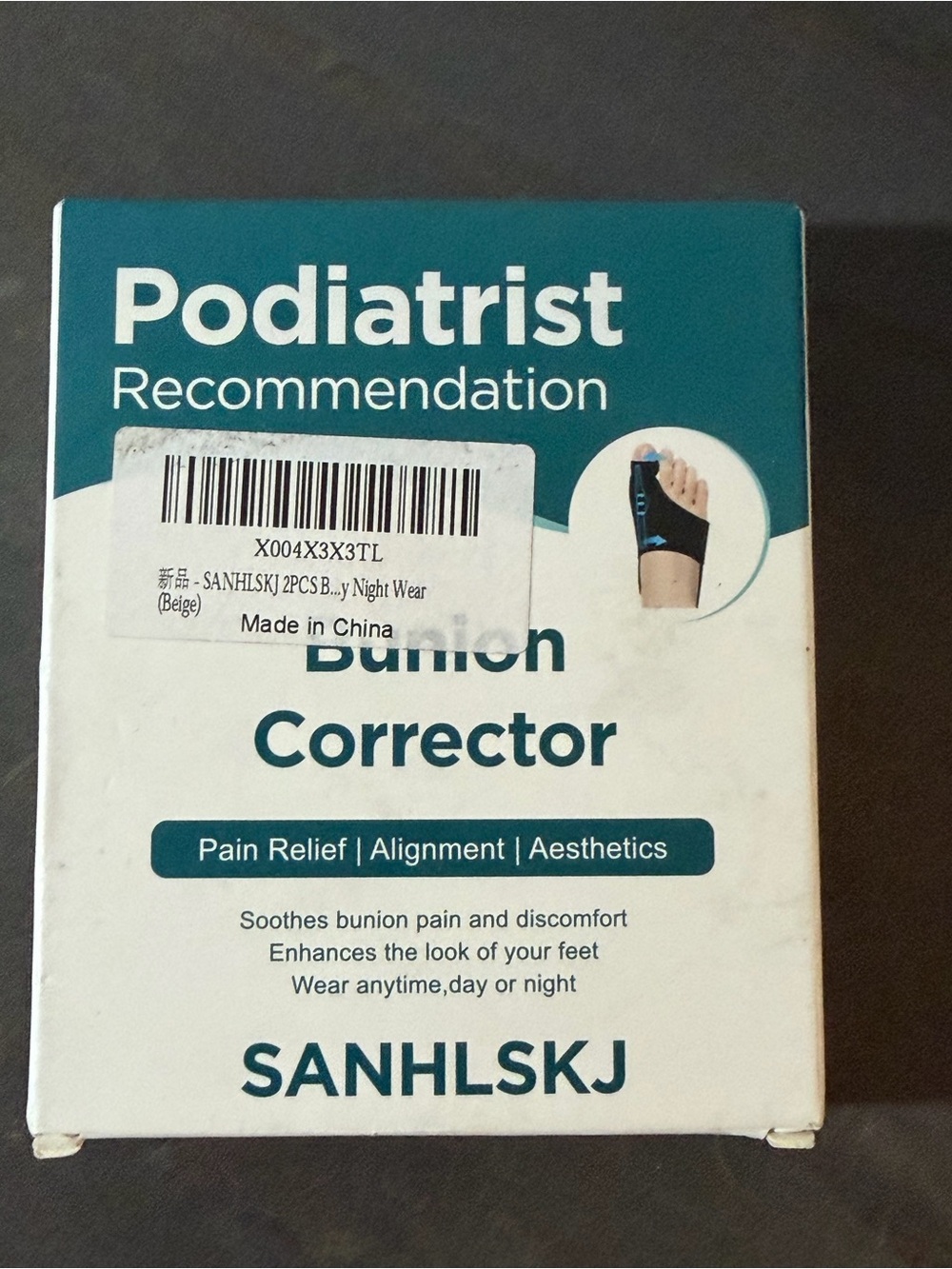 SANHLSKJ Bunion Corrector Sling NIB 🆕🏷️